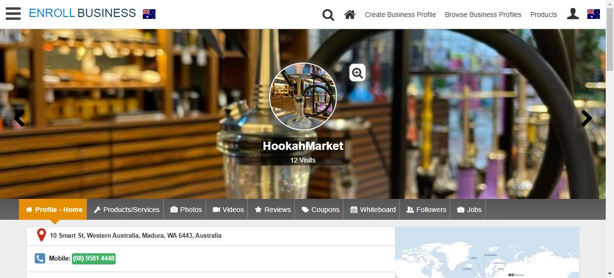 HookahMarket Profile